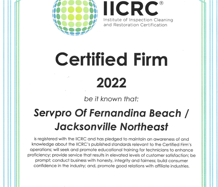 IICRC 2022 Certification